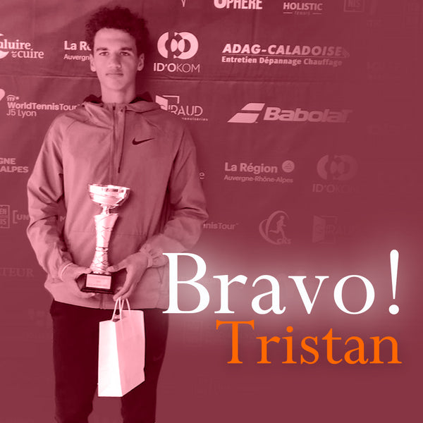 Nos membres ont du talent ! En savoir plus sur Tristan Berard finaliste de L'ITF J5 Lyon !!